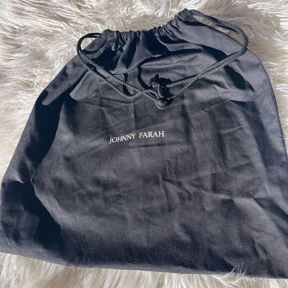 JOHNNY FARAH Drawstring Dust Bag Purse Handbag Shoes Storage 18x18 - Picture 2 of 4